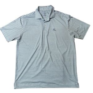 RHOBACK Mens XL Performance Polo “The Queen City” Charlotte Mini Crowns Golf